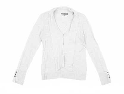 Laura Ashley Women's Grey Cardigan Size 8