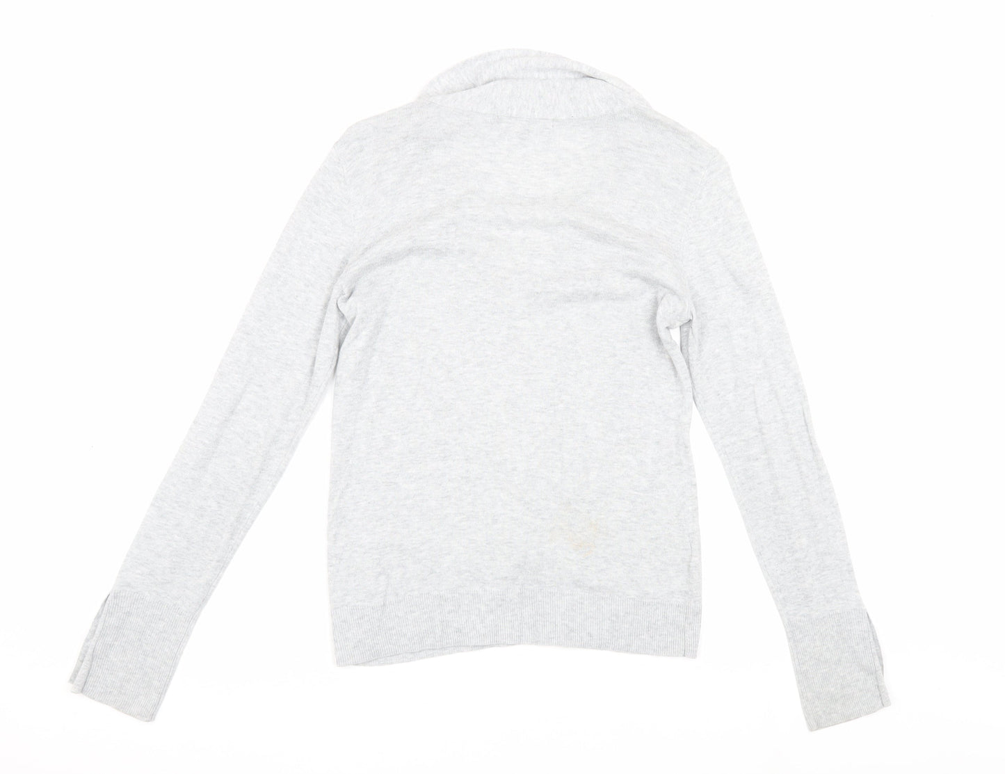 Laura Ashley Women's Grey Cardigan Size 8