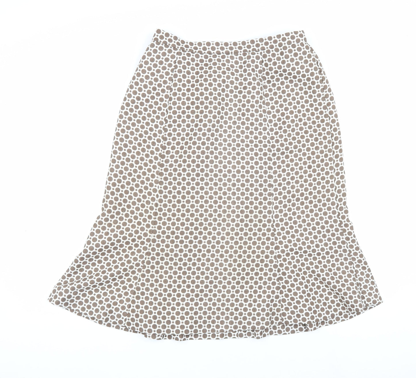 Eastex Women's Multicoloured Polka Dot Skirt Size 10