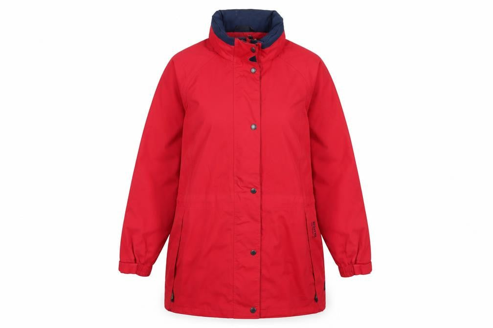 Regatta Women's Red Waterproof Rain Coat Size 14