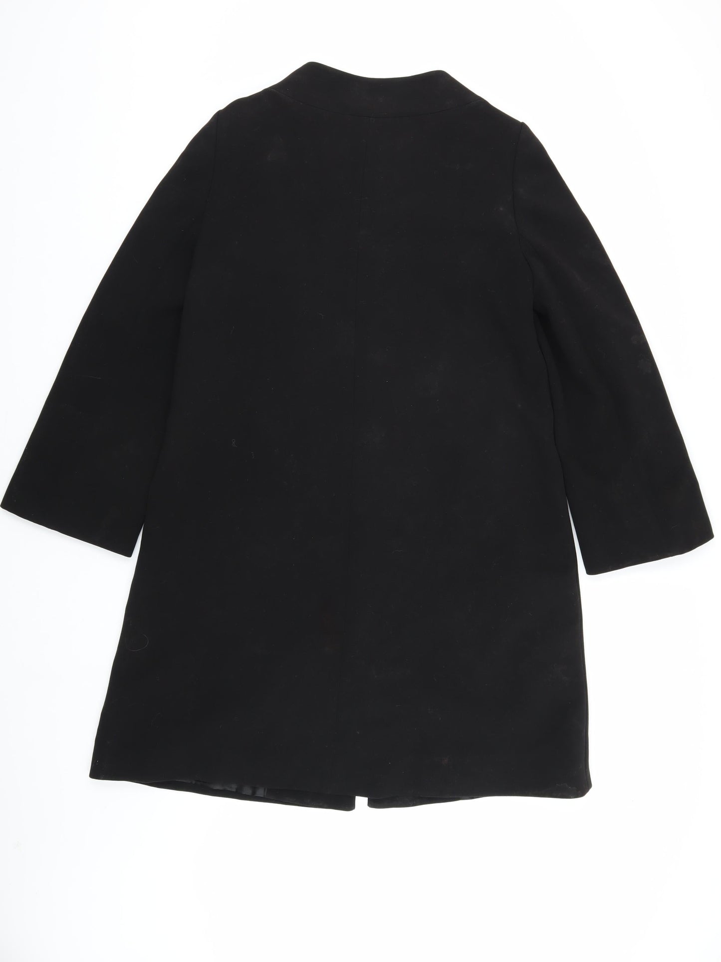 Wallis Women's Black Mid-Length Coat Size 12