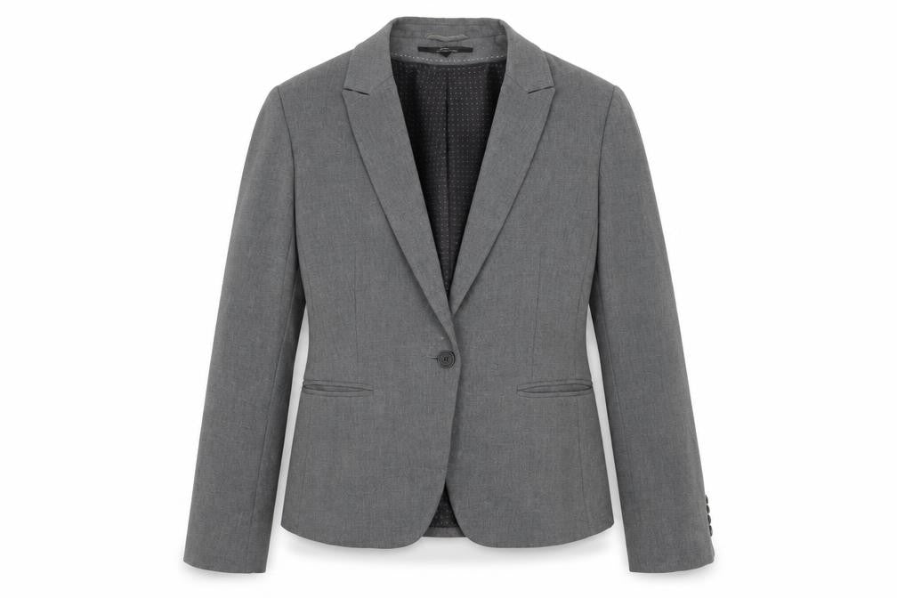 Next Women's Grey Tailored Blazer UK 14
