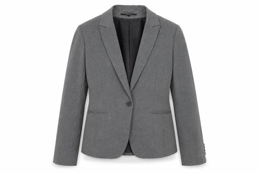 Next Women's Grey Tailored Blazer UK 14