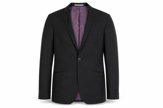 Red Herring Men's Black Regular Fit Blazer 38R