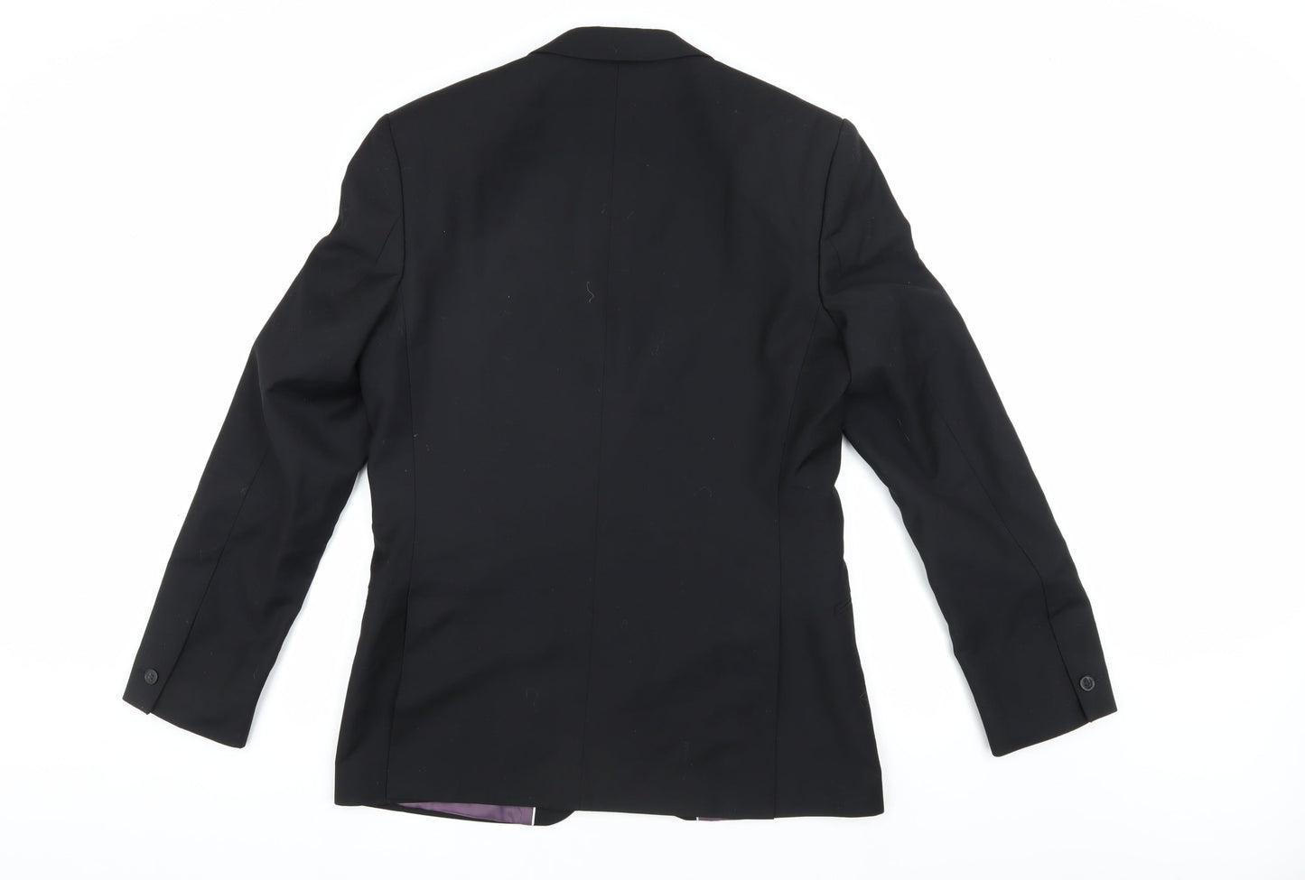Red Herring Men's Black Regular Fit Blazer 38R