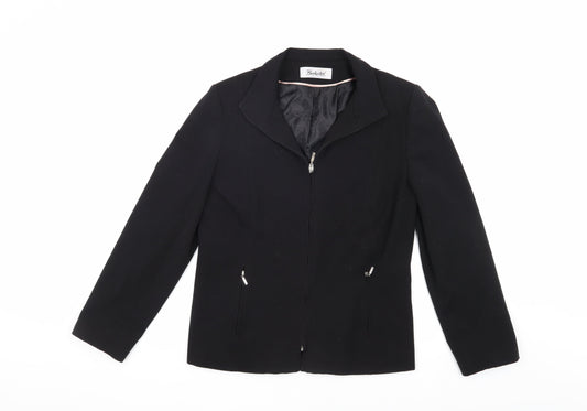 Berkertex Women's Black Wool Jacket Size 10