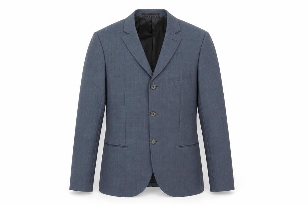 Topman Men's Blue Blazer, Size 38, Classic Style
