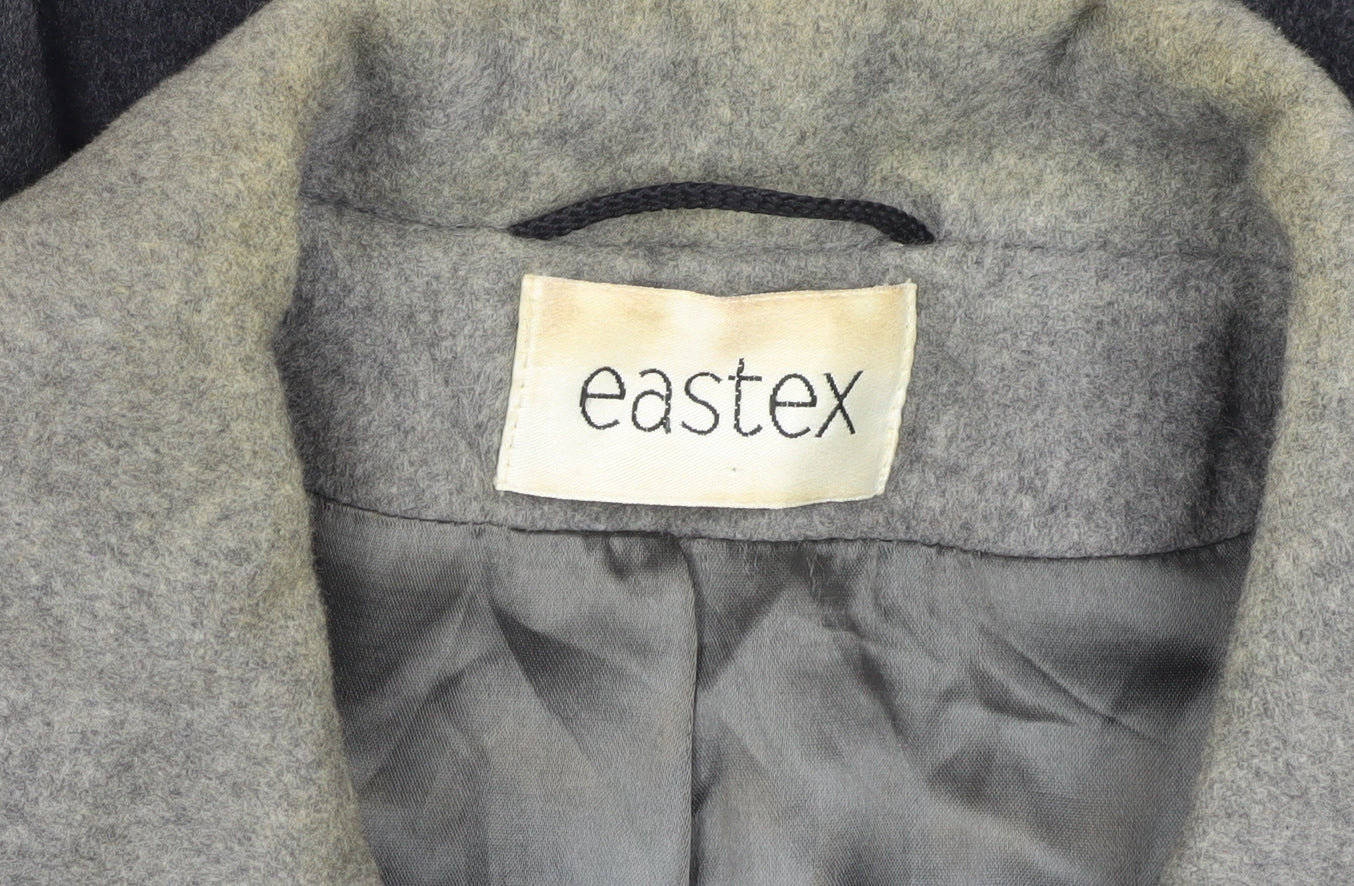Eastex Women's Grey Wool Overcoat Size 20