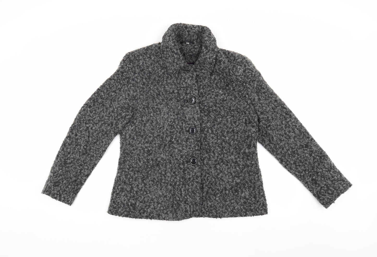 EWM Women's Grey Mid-Length Coat Size 12