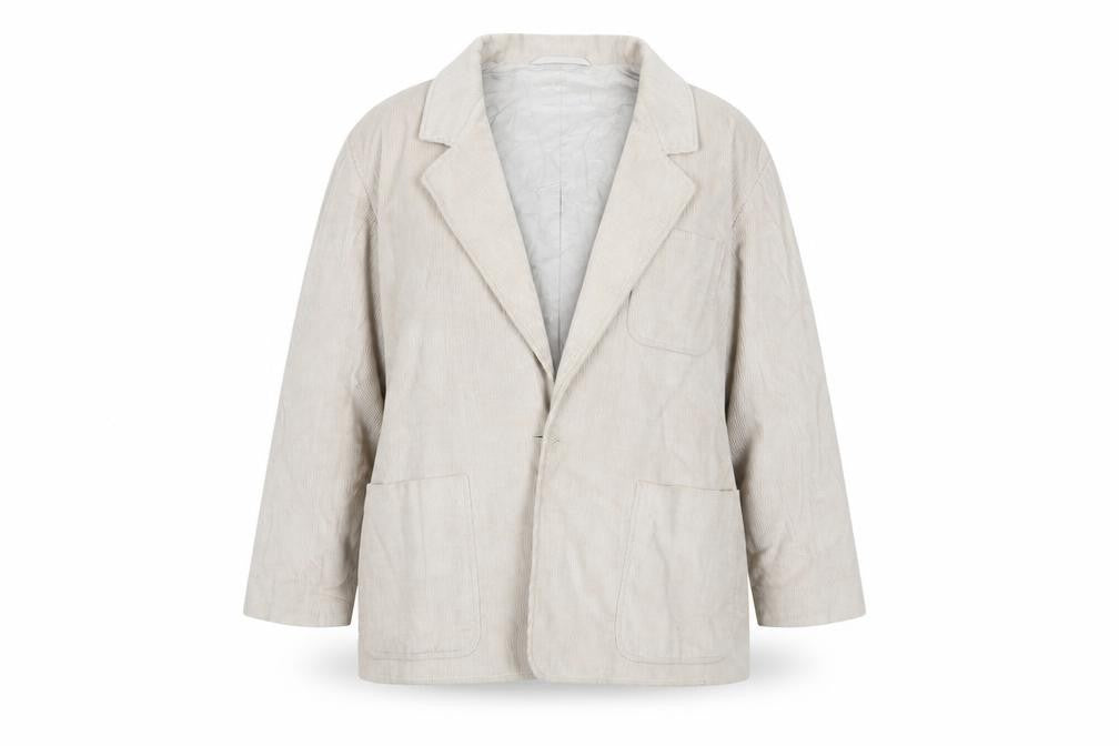 Jaeger Women's Beige Corduroy Blazer Size 16