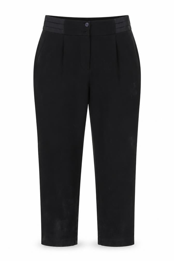 River Island Women's Black Regular Trousers Size 12