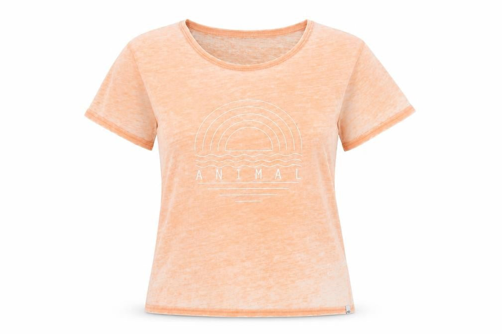 Animal Women's Orange T-Shirt Size 16