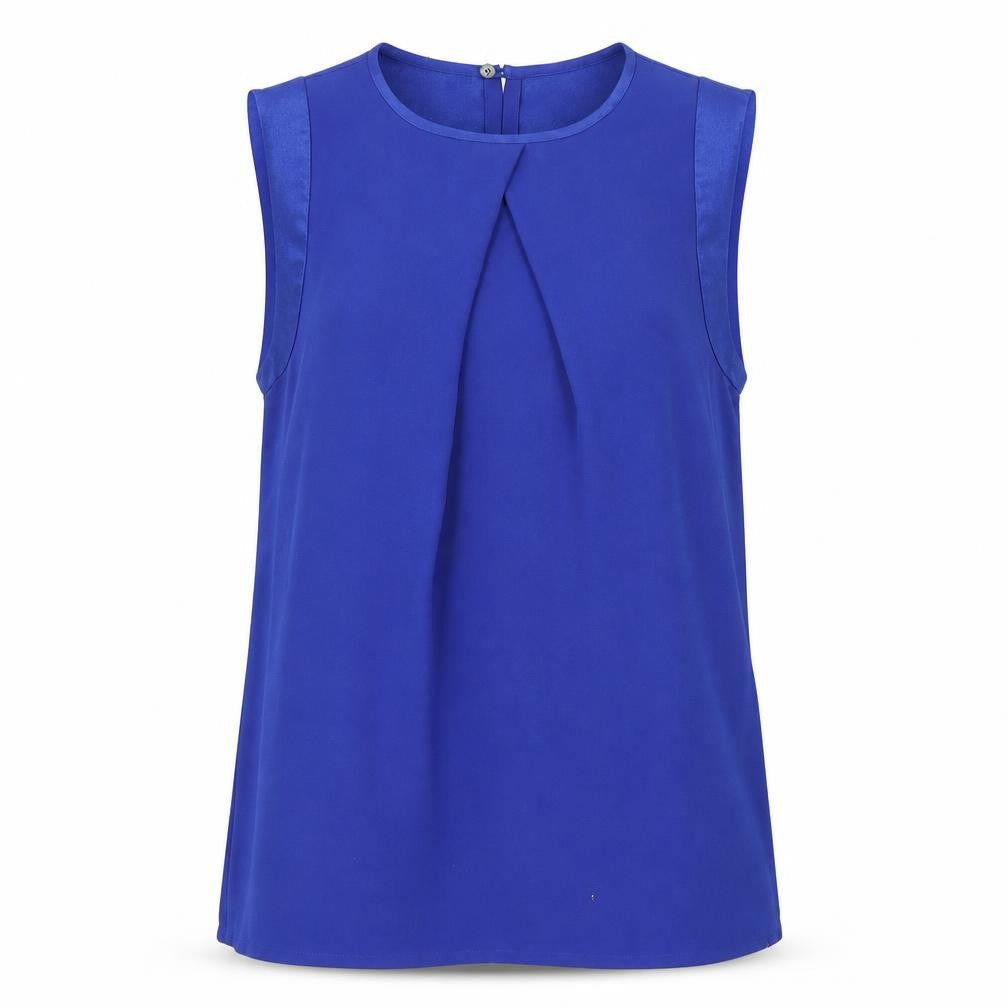 L.K. Bennett Women's Blue Sleeveless Top Size 8