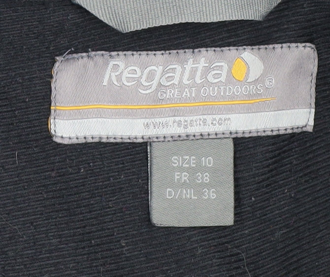 Regatta Women's Black Fleece Jacket Size 10