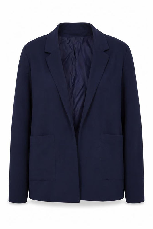 Long Tall Sally Women's Blue Blazer, Size 14