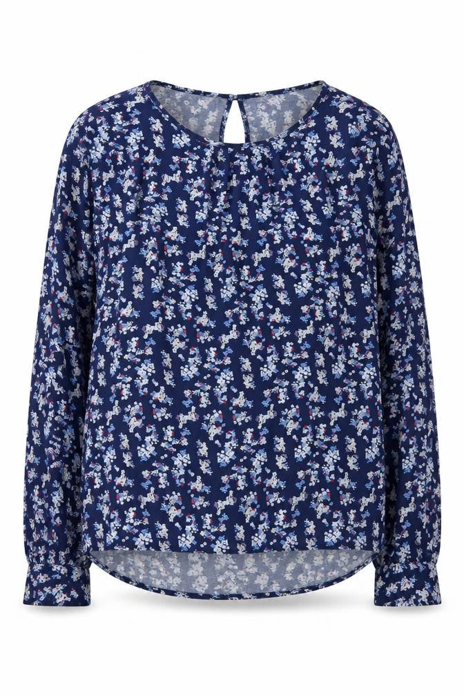 Laura Ashley Women’s Floral Blouse, Size 8, Multicoloured