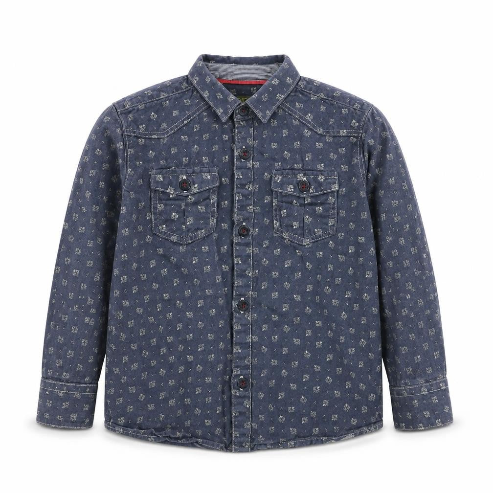 Baker by Ted Baker Boys Blue Button-Up Shirt 3-4 Years