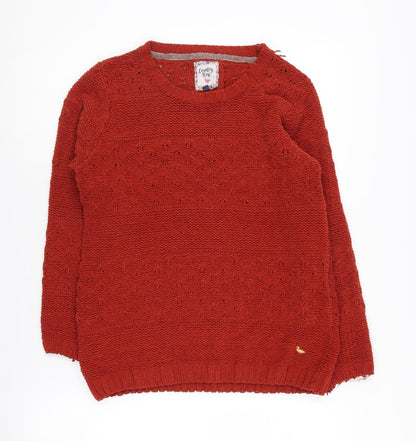 Additional front view of Country Rose Women's Red jumper Size B
