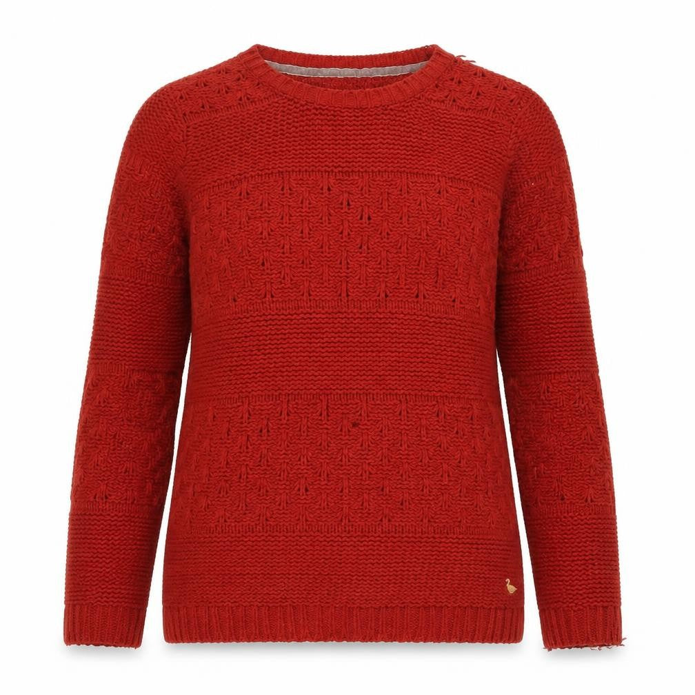Country Rose Women's Red Pullover Jumper Size B
