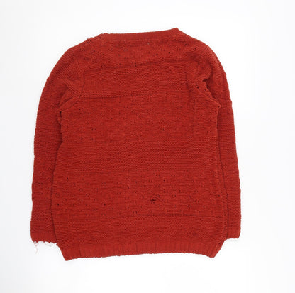 Back view of Country Rose Women's Red jumper Size B