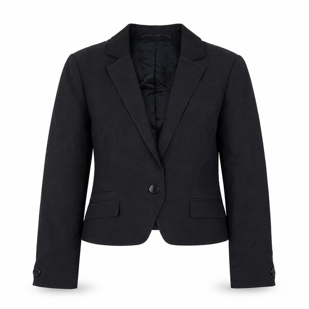 Whistles Women's Black Blazer, UK 12, Single-Breasted