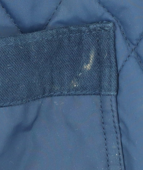 Original Penguin Men's Blue Quilted Jacket S Casual