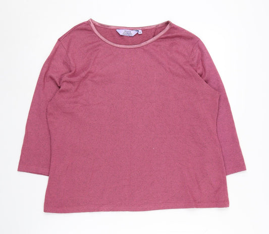 Honor Millburn Women's Pink Pullover Jumper Size 14