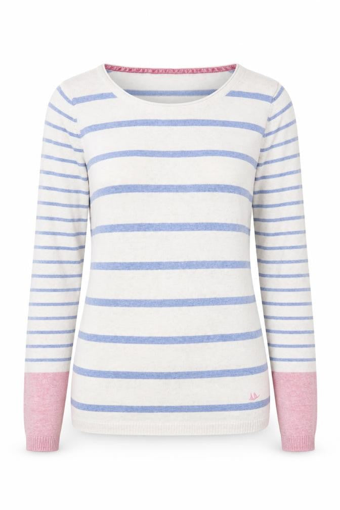 Debenhams Women’s Multicolour Striped Pullover Jumper, Size 10