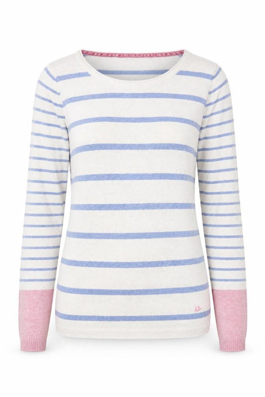 Debenhams Women’s Multicolour Striped Pullover Jumper, Size 10