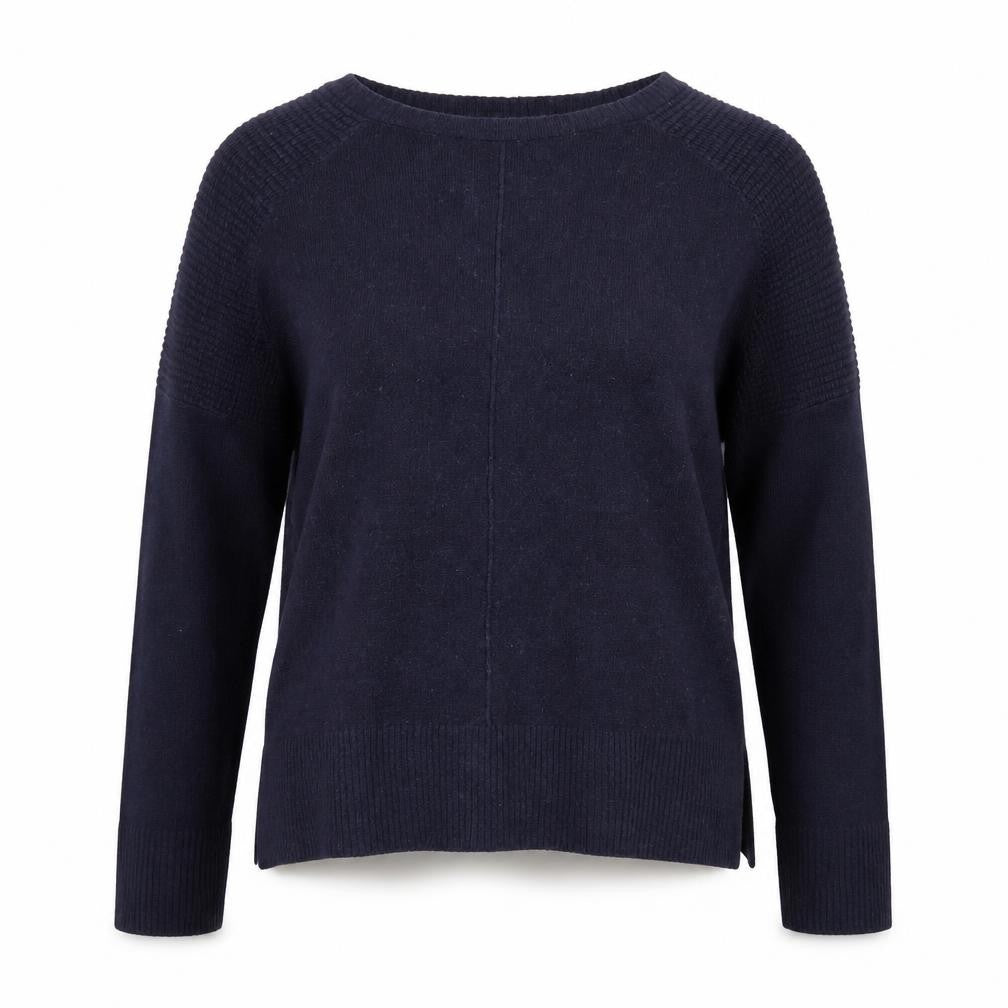 Superdry Women's Blue Jumper Size 12 Long Sleeve