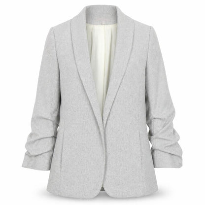 H&M Women's Grey Blazer, Size 10, Stylish Workwear