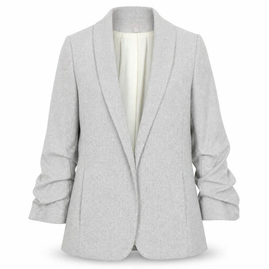 H&M Women's Grey Blazer, Size 10, Stylish Workwear