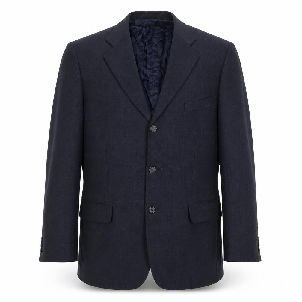 Marks & Spencer Men's Navy Blazer, Size 40R Wool