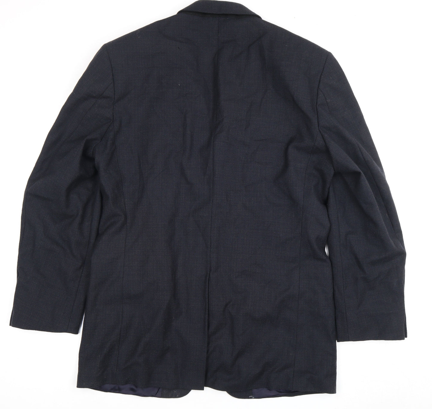 Marks and Spencer Men's Navy Blazer, Size 40R Wool