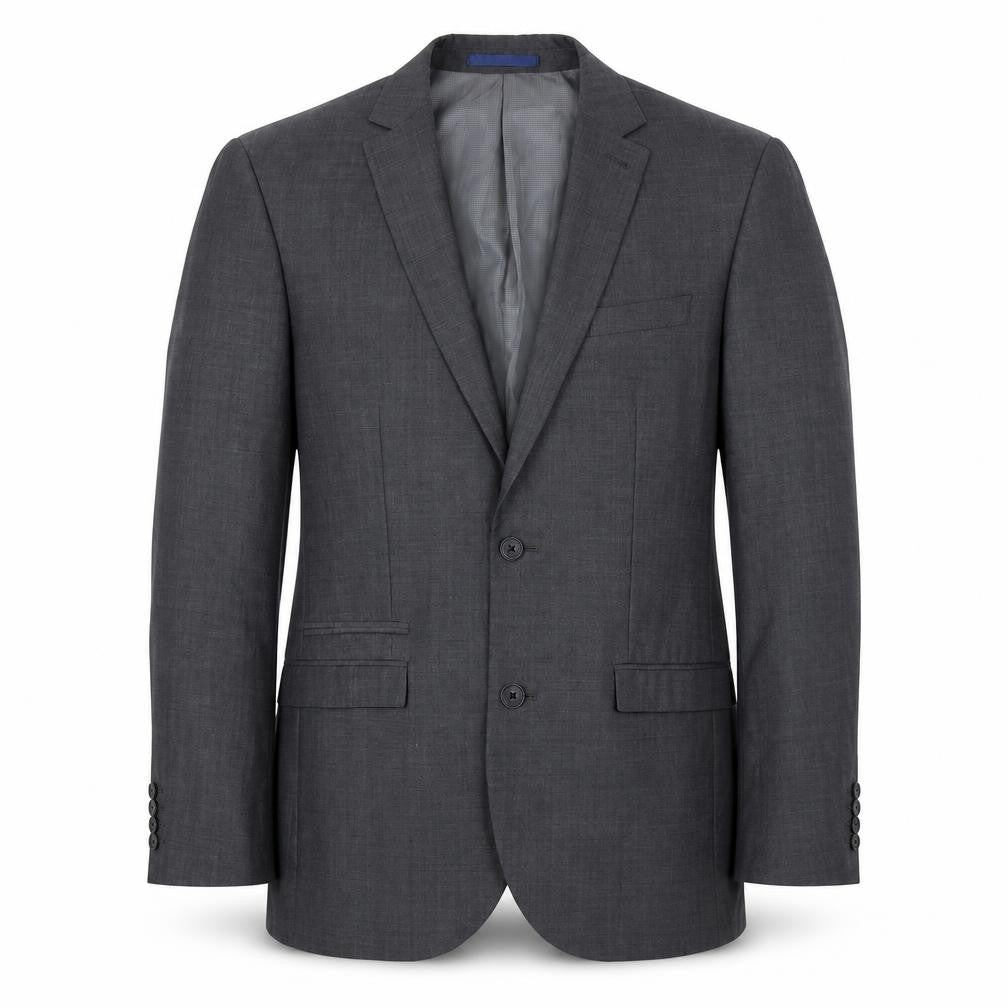 Next Men's Grey Wool Blazer 38 Regular Business