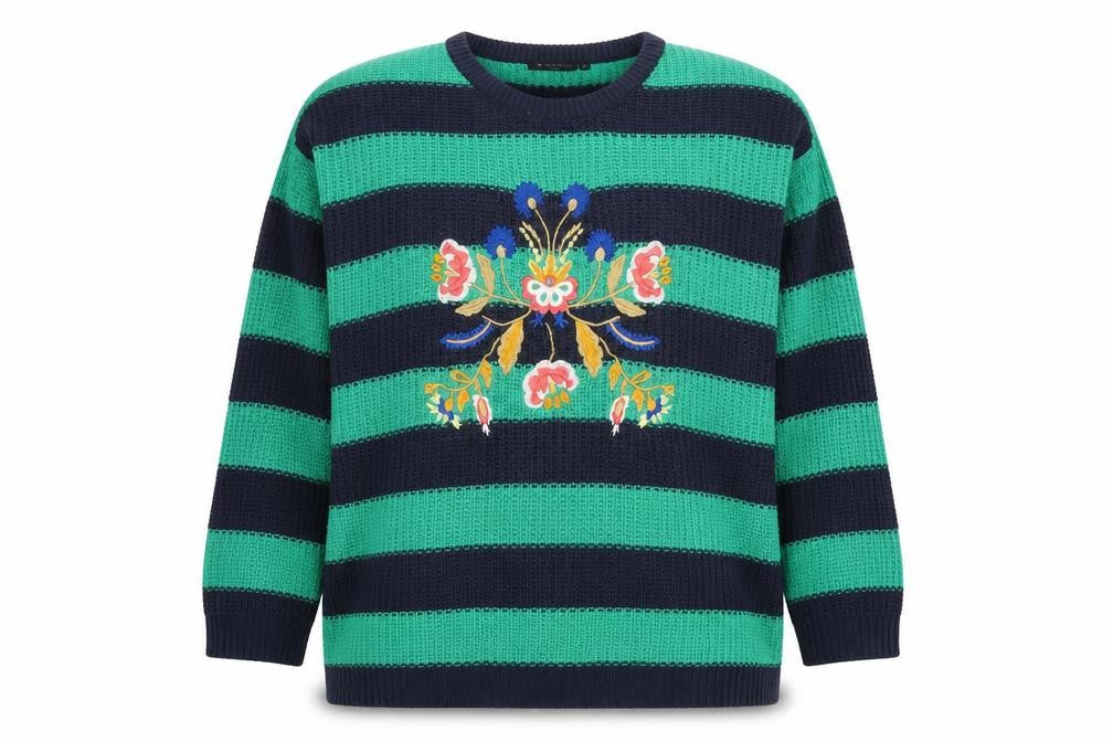 Brave Soul Women's Multicoloured Pullover Jumper Size 18
