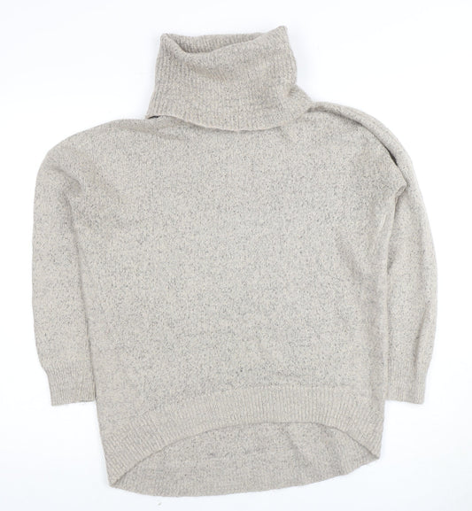 Wallis Beige Roll Neck Jumper, Women, Size 10