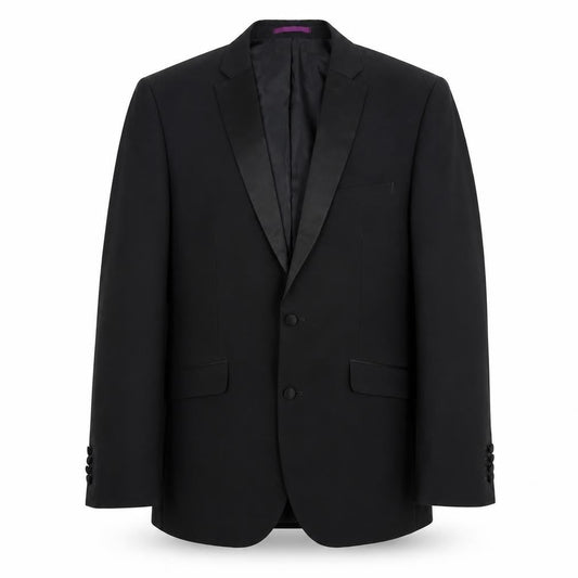 Charlton Gray Men's Black Tuxedo Blazer 44L