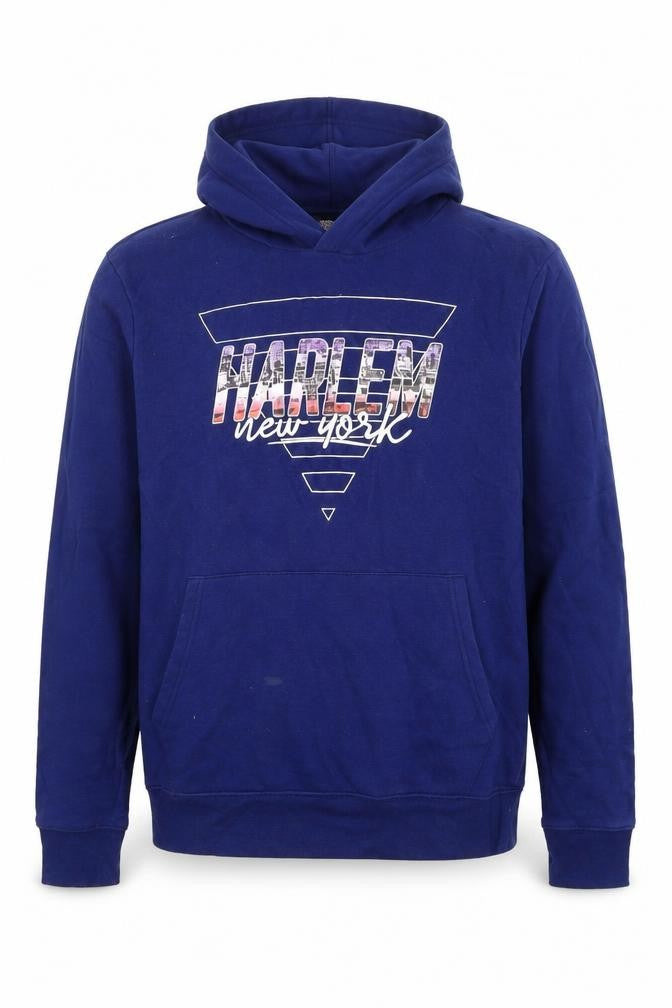 Aeropostale Men's Blue Hoodie M Pullover Logo
