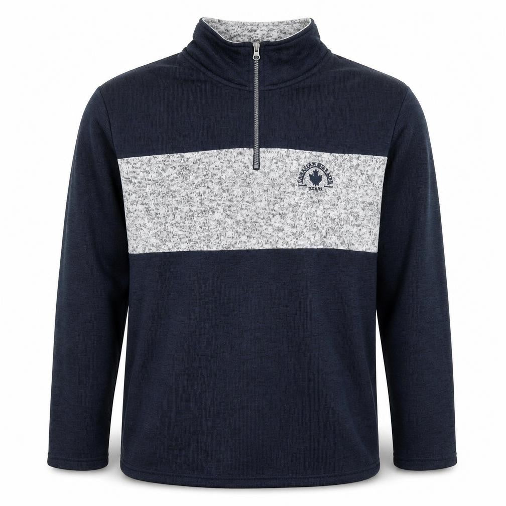 Atlas For Men Blue 2XL 1/2 Zip Sweatshirt for Men