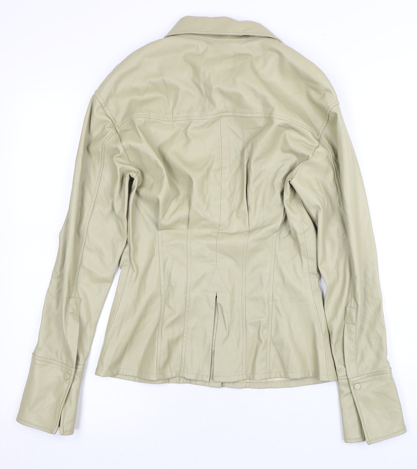 Zara Women's Beige Jacket, Size S, Button Up