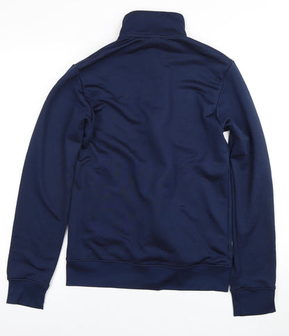 Reebok Men's Blue Full Zip Sweatshirt, Size S