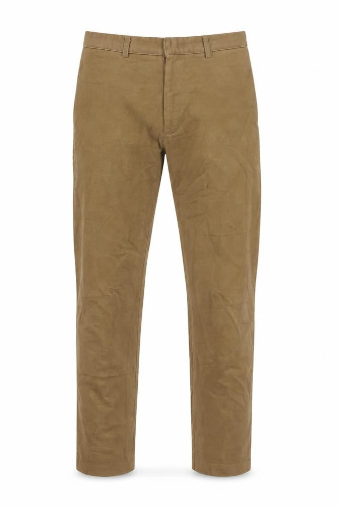 Lineadirection Men's Brown Trousers Size 32 Cotton