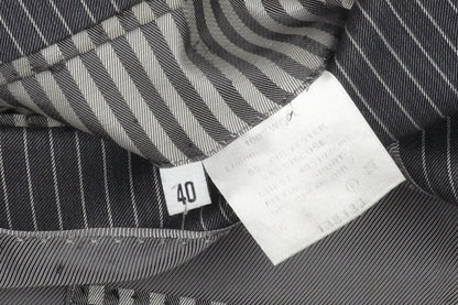 Fellini Tailored Men's Grey Striped Suit Jacket 40R