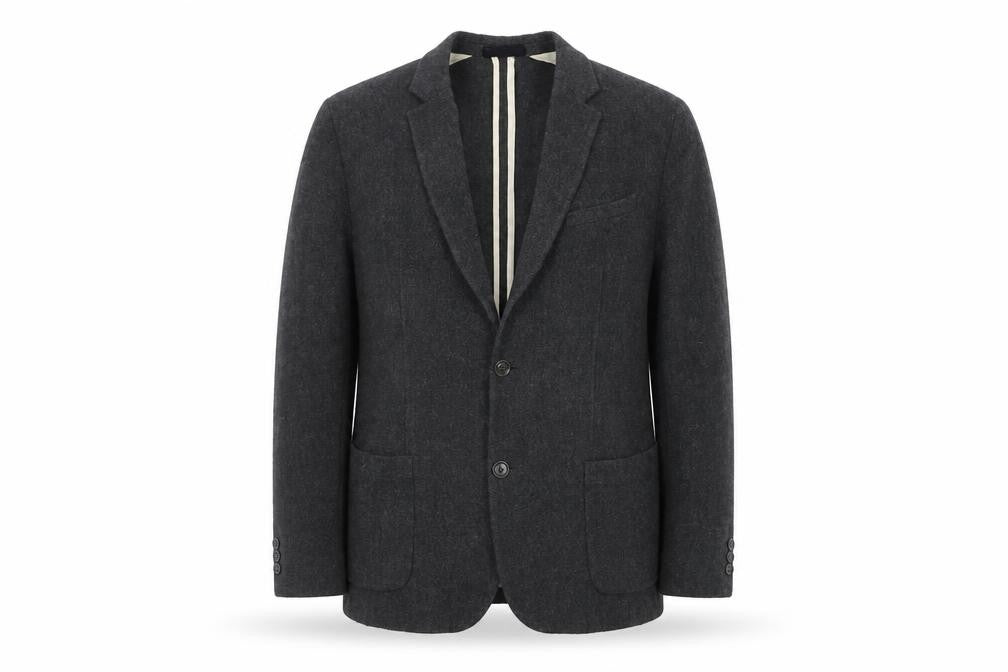 John Lewis & Co. Men's Grey Blazer XL - Classic Style