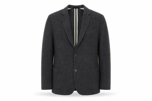 John Lewis & Co. Men's Grey Blazer XL - Classic Style
