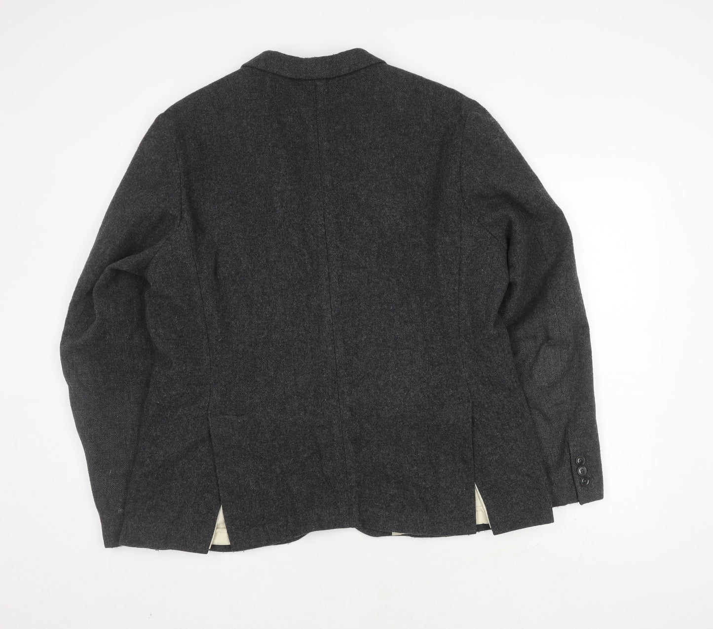 John Lewis & Co. Men's Grey Blazer XL - Classic Style