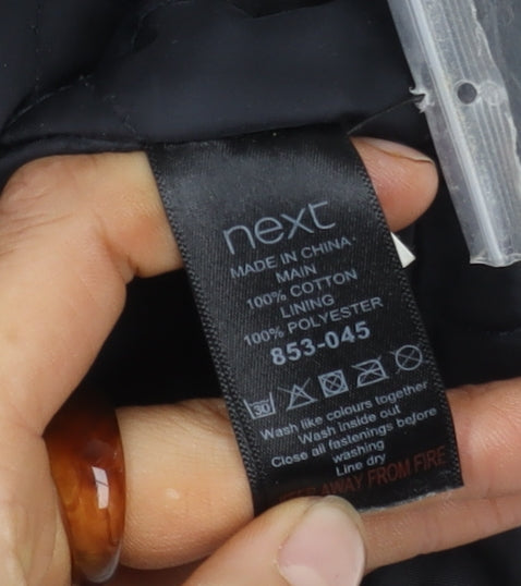 Next Men's Black XL Field Jacket Outdoor Classic