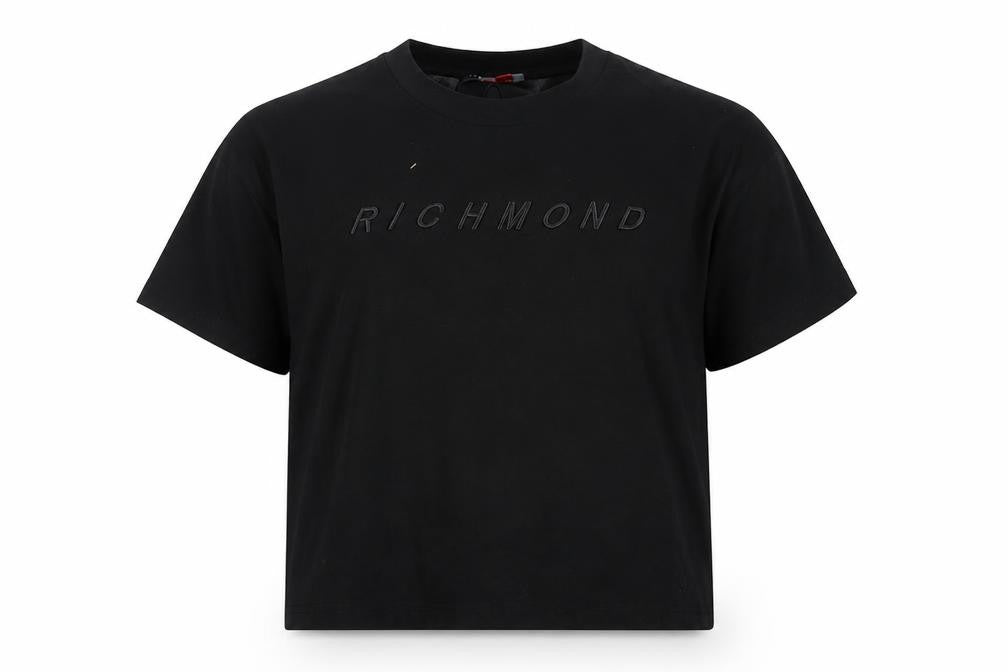 Richmond Sport Black Unisex Basic T-Shirt, M, Short Sleeve