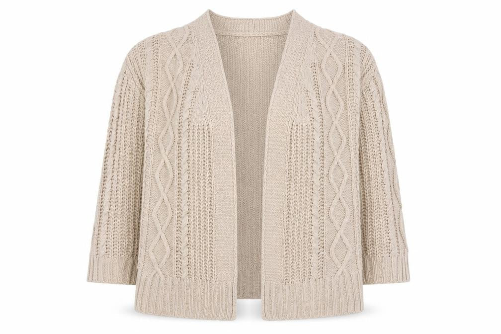 Brave Soul Women's Beige Cardigan, S